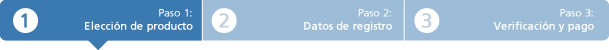 Paso 1 de 3